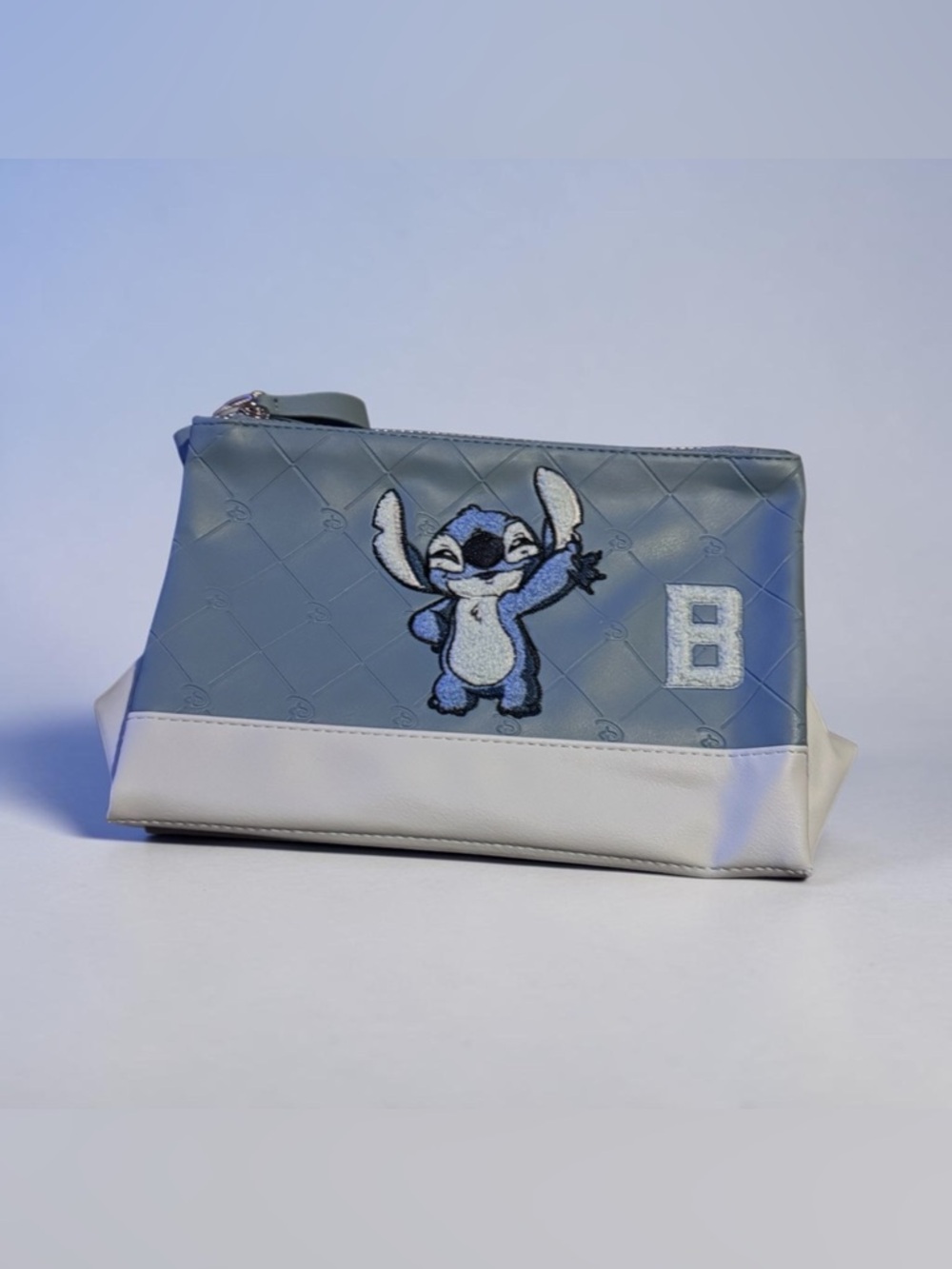 Disney’s Stitch NWT Initial Makeup Bag “B”